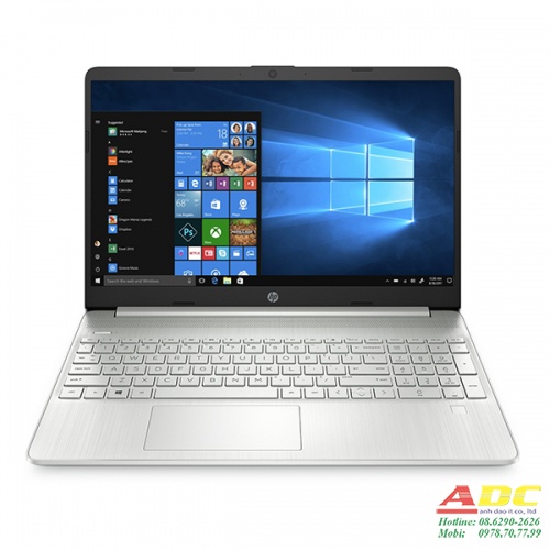 Laptop HP 15s-du1105TU 2Z6L3PA (i3-10110U/ 8GB/ 256GB SSD/ 15.6/ VGA ON/ Win11/ Silver)